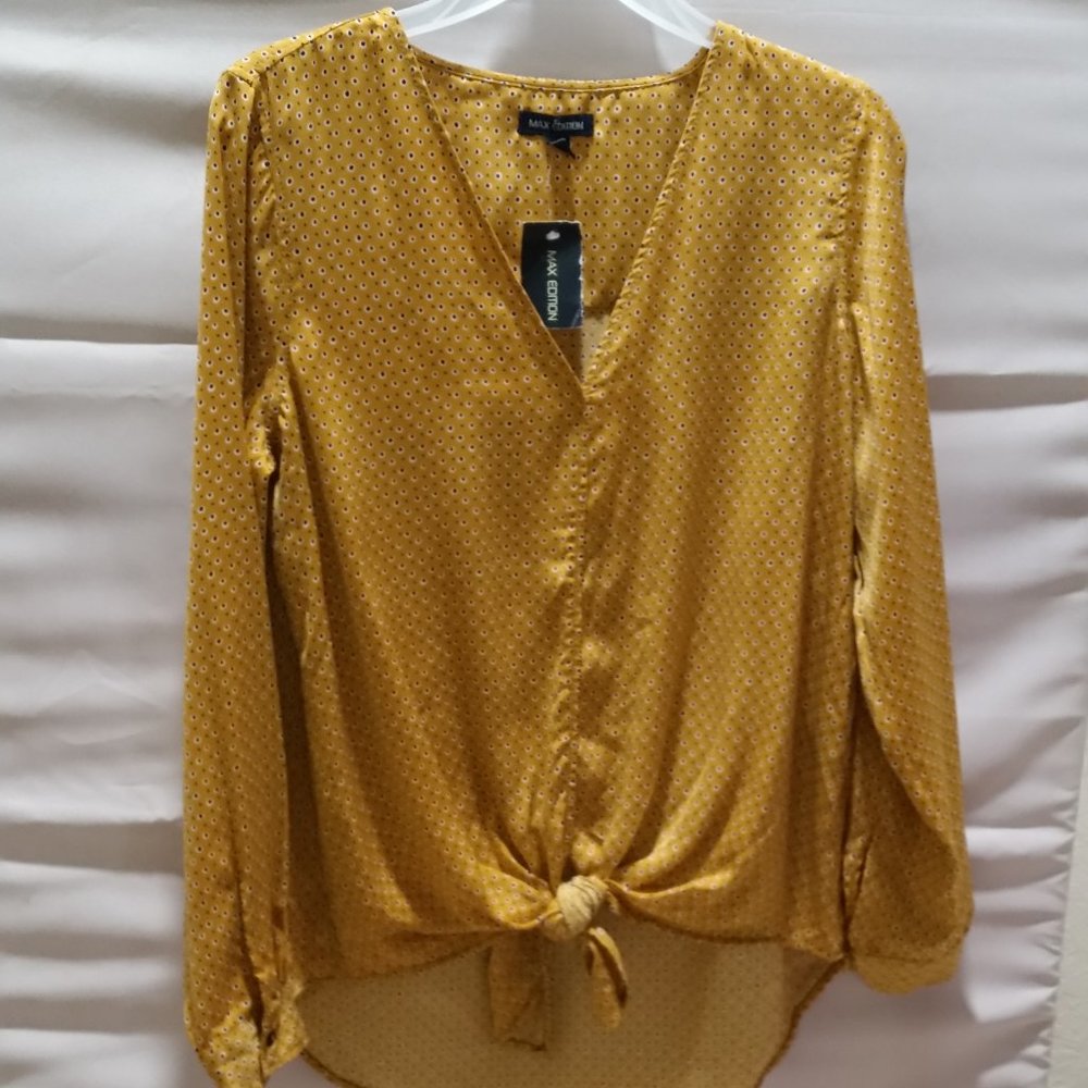 NWT MAX EDITION WOMENS LONG SLEEVE